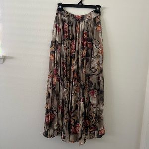 Vintage floral skirt